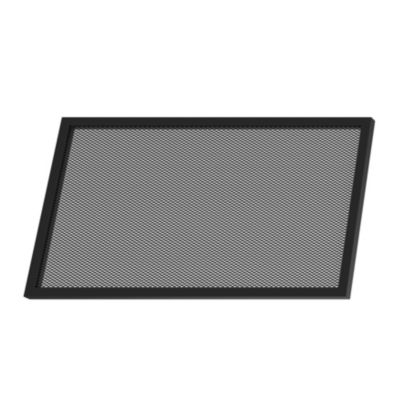 Porte de meuble de cuisine nid d'abeille Winterana noir l. 59,7 cm x H. 35,6 cm GoodHome - Goodhome