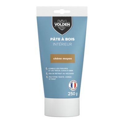 Pâte à bois intérieur Volden chêne moyen 250g