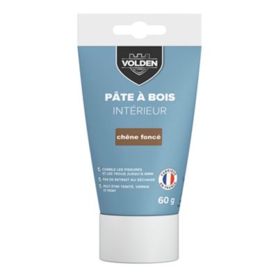 Pâte à bois intérieur Volden chêne foncé 60g