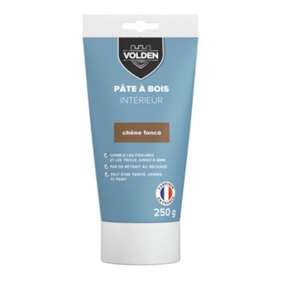 Pâte à bois intérieur Volden chêne foncé 250g