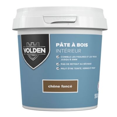 Pâte à bois intérieur Volden chêne foncé 500g