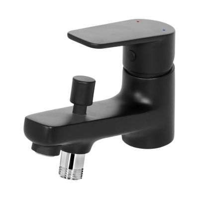 Mitigeur bain/douche monotrou  noir  GoodHome Aisai