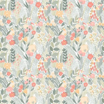 Papier peint pré-encollé vinyle intissé Easy Roll GoodHome Aristea multicolore l.53 x H.1005 cm