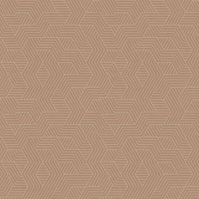 Papier peint pré-encollé vinyle intissé Easy Roll GoodHome Bamford rose l.53 x H.1005 cm