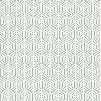 Papier peint pré-encollé vinyle intissé Easy Roll GoodHome Bassia vert l.53 x H.1005 cm