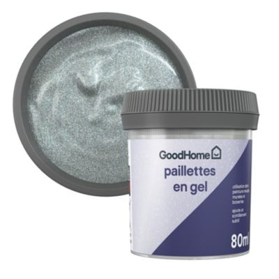 Paillettes en gel GoodHome 80ml argenté