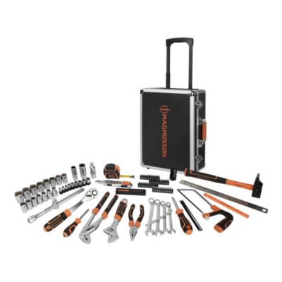 Mallette à outils sur trolley Magnusson + 91 pièces