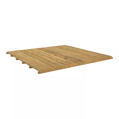 Plancher bois traité autoclave pour Abri de jardin Klikstrom Belaïa de surface intérieure de 7,3m²