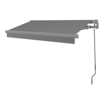 Store banne sans coffre 4 x3 m Gris Klikstrom