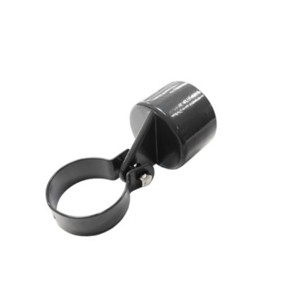 Lot 2 colliers de départ pour poteau Klikstrom ? 4,8 x P.6,5 cm gris anthracite