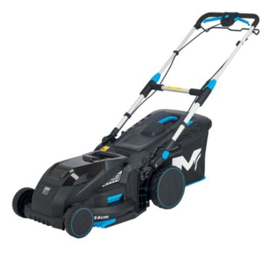 Tondeuse sans fil avec batterie 36 V - largeur de coupe 44 cm - hauteur de coupe 25 à  75 mm - bac 50 L - Mac Allister MCT1004LWM