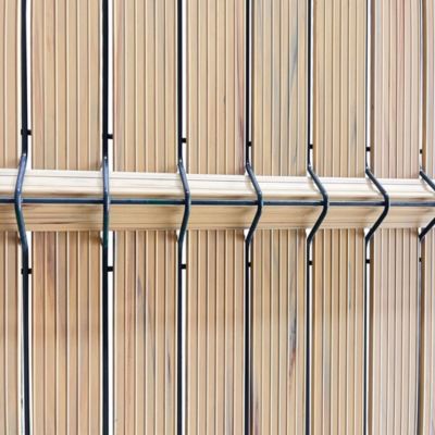 Kit lame occultante PVC aspect bois H.153cm