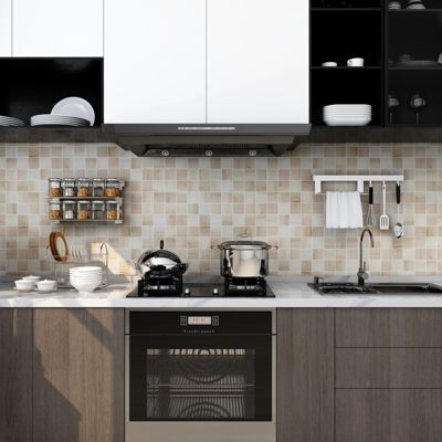 Mosaïque Tinian bois 30 x 30 cm GoodHome