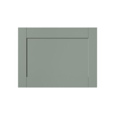 Porte de meuble de cuisine pour électroménager Ash vert sauge l. 59,7 x H. 45,3 cm GoodHome - Goodhome