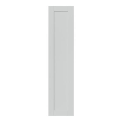 Porte de meuble de cuisine Ash gris mat l. 29,7 cm x H. 128,7 cm GoodHome - Goodhome