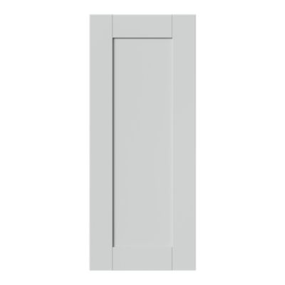 Porte de meuble de cuisine Ash gris mat l. 29,7 cm x H. 71,5 cm GoodHome - Goodhome