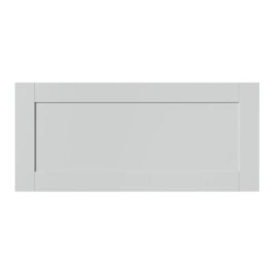 Façade de cuisine sous hotte / casserolier Ash gris mat l. 80 cm GoodHome - Goodhome