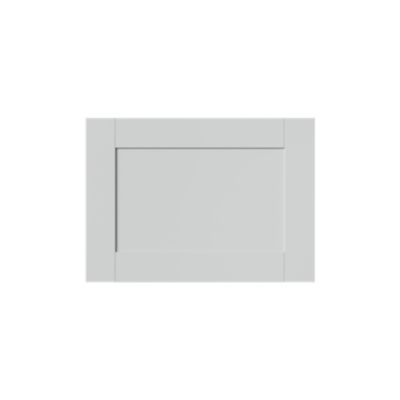 Façade de cuisine sous hotte / casserolier Ash gris mat l. 50 cm GoodHome - Goodhome