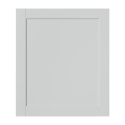Porte de meuble de cuisine pour électroménager Ash gris mat l. 59,7 x H. 68,7 cm GoodHome - Goodhome