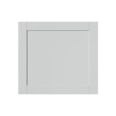 Porte de meuble de cuisine pour électroménager Ash gris mat l. 59,7 x H. 54,3 cm GoodHome - Goodhome