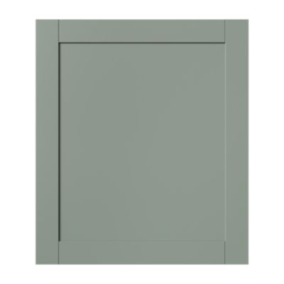 Porte de meuble de cuisine pour électroménager Ash vert sauge l. 59,7 x H. 68,7 cm GoodHome - Goodhome