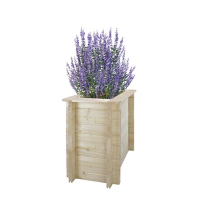 Carre Potager Exterieur Bois - 58x38xH57 cm - M611 - Timbela