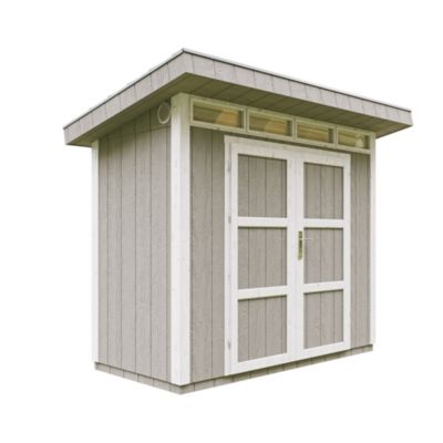 Abri de Jardin Qualité Premium 3m²/L161xL294xH239 cm - M901A-TUNDRA GREY - Timbela