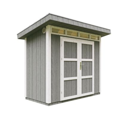 Abri de Jardin Qualité Premium 3m²/L161xL294xH239 cm M901A-CAVERN STEEL - Timbela