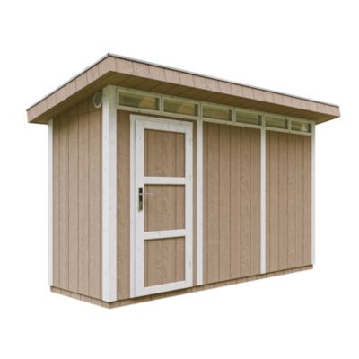 Abri de Jardin Qualité Premium 4m² /L161xL412xH239 cm Timbela M902 TERRA - vue 10
