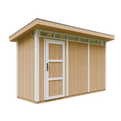 Abri de Jardin Qualité Premium 4m² /L161xL412xH239 cm M902-HARVEST HONEY - Timbela