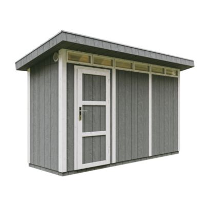 Abri de Jardin Qualité Premium 4m² /L161xL412xH239 cm - M902-CAVERN STEEL - Timbela