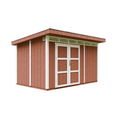 Abri de Jardin Qualité Premium 9m² / L412xL279xH237 cm M904A REDWOOD Timbela - vue 10