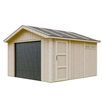 Garage Timbela M990B 13 m² Panneaux LP SmartSide Volets roulants électriques - vue 10