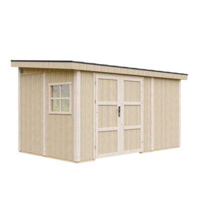 Abri de Jardin Qualité Premium 868 m² H231x248x412 cm Sans plancher e paroi latérale Timbela M939B - vue 10