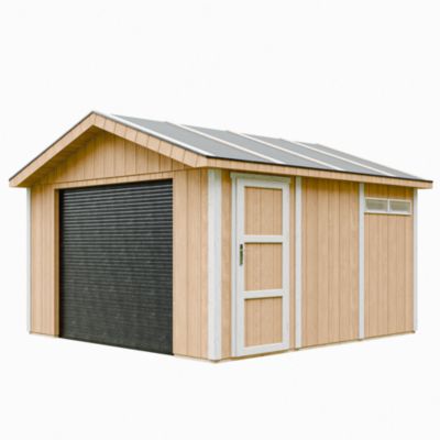 Garage QUALITÉ PREMIUM 13 m² L378xl412 cm M990B HARVEST HONEY Timbela - vue 10