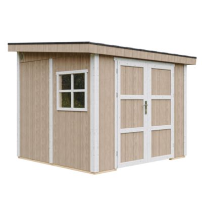 Abri de Jardin Qualité Premium 5 9 m² H231x248x294 cm Sans plancher e paroi latérale M938B TERRA Timbela - vue 10