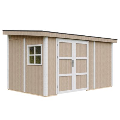 Abri de Jardin Qualité Premium 8 68 m² H231x248x412 cm Sans plancher e paroi latérale M939B TERRA Timbela - vue 10