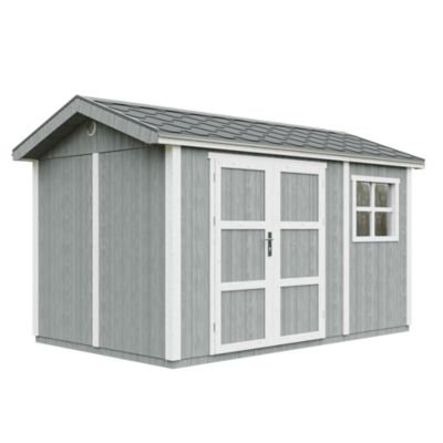 Abri de Jardin Qualité Premium 8 68 m² H252x250x412 cm Avec un sol et des bardeaux bitumineux M914A CAVERN STEEL Timbela - vue 9