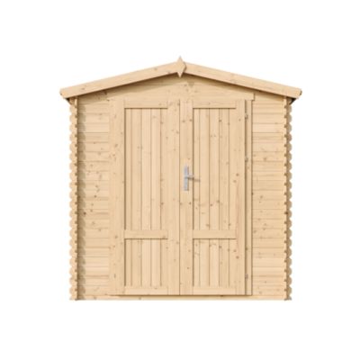 Abri de Jardin en Bois AVEC SOL TRAITÉ 206x216xH224 cm / 3 53 m² M343F1+M343G Timbela - vue 8