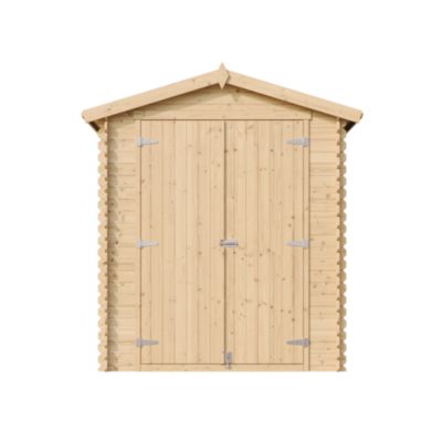 Abri de Jardin en Bois 186x196xH218 cm / 2.82 m² M320C1 Timbela - vue 8