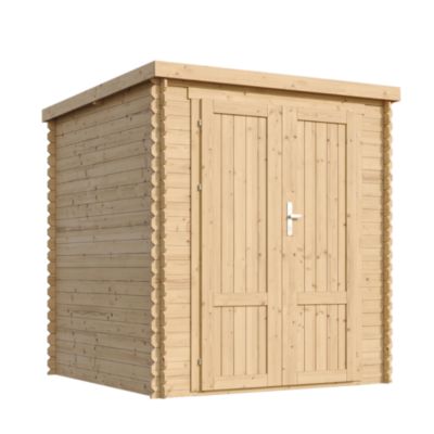 Abri de Jardin en Bois 204x204xH200 cm / 3.53 m² M309F1 Timbela