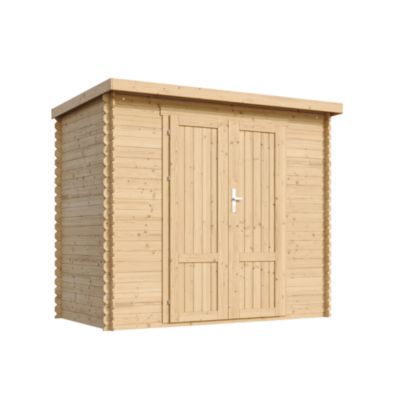 Abri de Jardin en Bois 142x239xH200 cm / 2.63 m² M310F1 Timbela - vue 8