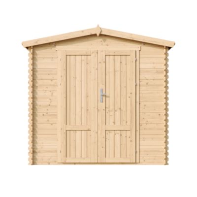 Abri de jardin en bois 4.33 m² / 226x236xH218 cm M369F1 Timbela - vue 2