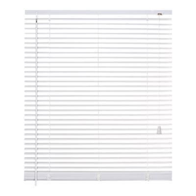 Store Vénitien lame PVC blanc L.180 x l.90 cm