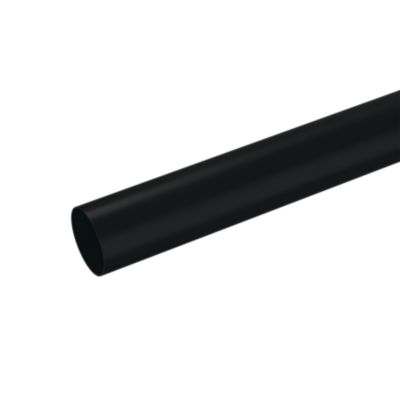 Barre à rideaux Araxos GoodHome noir mat Ø2,8 x L.200 cm
