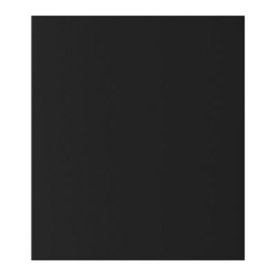 Façade tiroir Stevia noir mat L. 30 cm x H. 34 cm Caraway Innovo GoodHome vendue par 2 - Goodhome