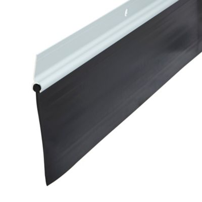 Bas de porte de garage alu Volden noir L.2,5 m