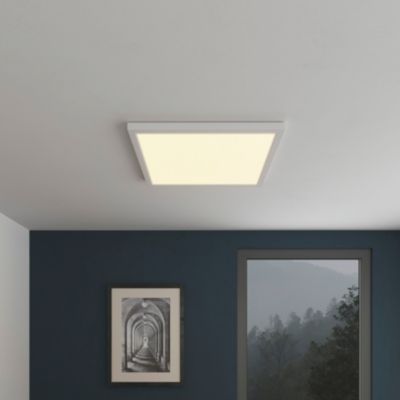 Panneau lumineux Wundt LED intégrée variation de blancs IP20 dimmable 5000lm 36W L.60xl.60xH.3,2cm b