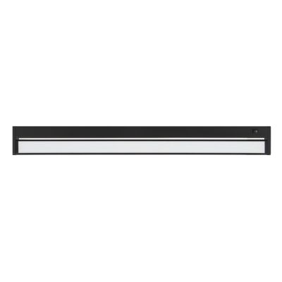 Réglette sous meuble Idonie LED intégrée blanc neutre IP20 dimmable 9W 760lm l.55, 9xL.2, 5xH.6, 2cm métal et plastique noir GoodHome - Goodhome