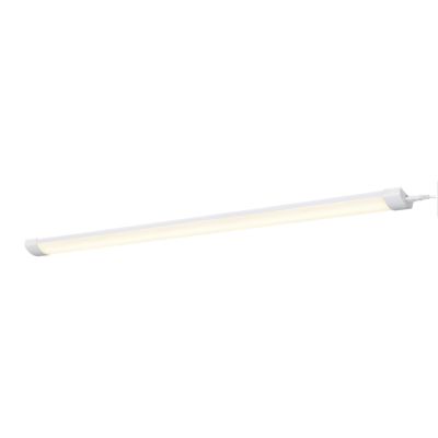 Réglette sous meuble Hartog LED intégrée blanc neutre IP20 2520lm 21W L.120xl.6, 3xH.2, 4cm blanc GoodHome - Goodhome